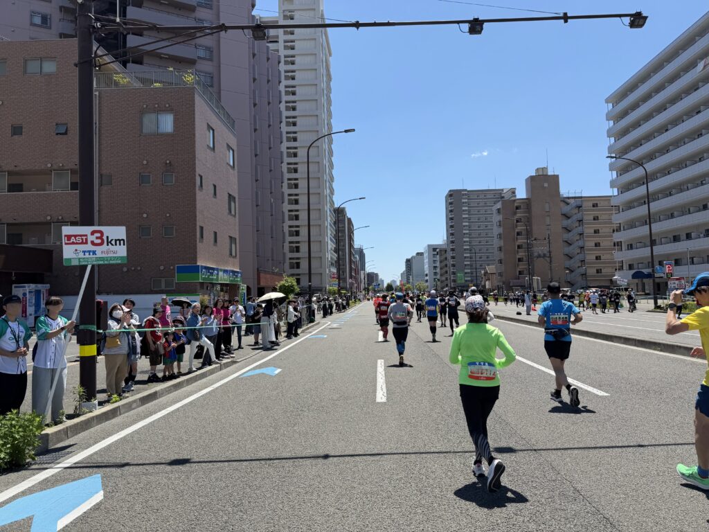 仙台国際ハーフマラソン ラスト3km