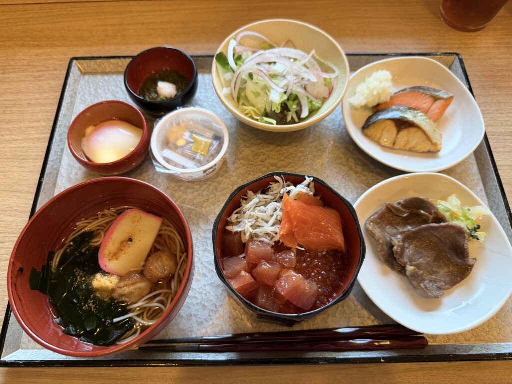 御宿野乃仙台 朝食で食べたもの