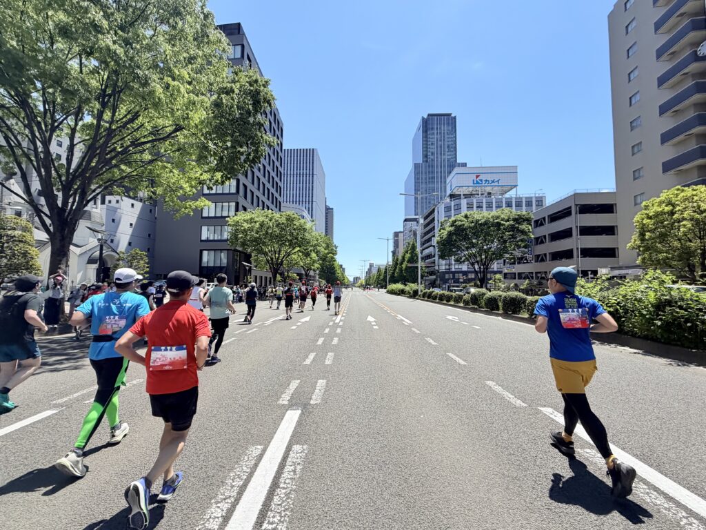 仙台国際ハーフマラソン 国道286号線