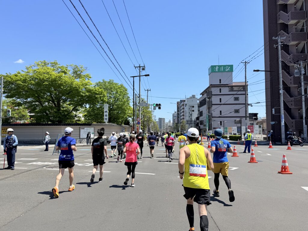 仙台国際ハーフマラソン 新寺通