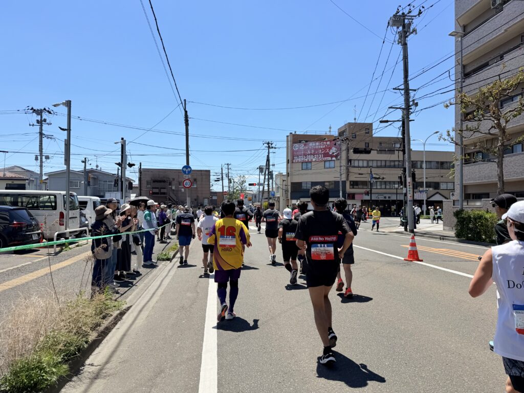 仙台国際ハーフマラソン 楽天モバイル最強パーク周辺