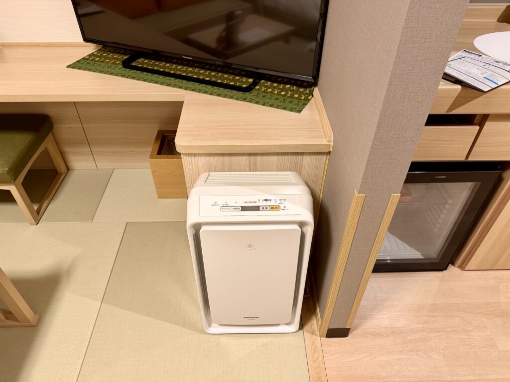 御宿野乃仙台 空気清浄機