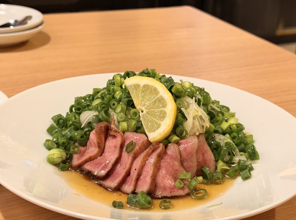 仙台国際ハーフマラソン 仙台グルメ「牛タン料理 閣」