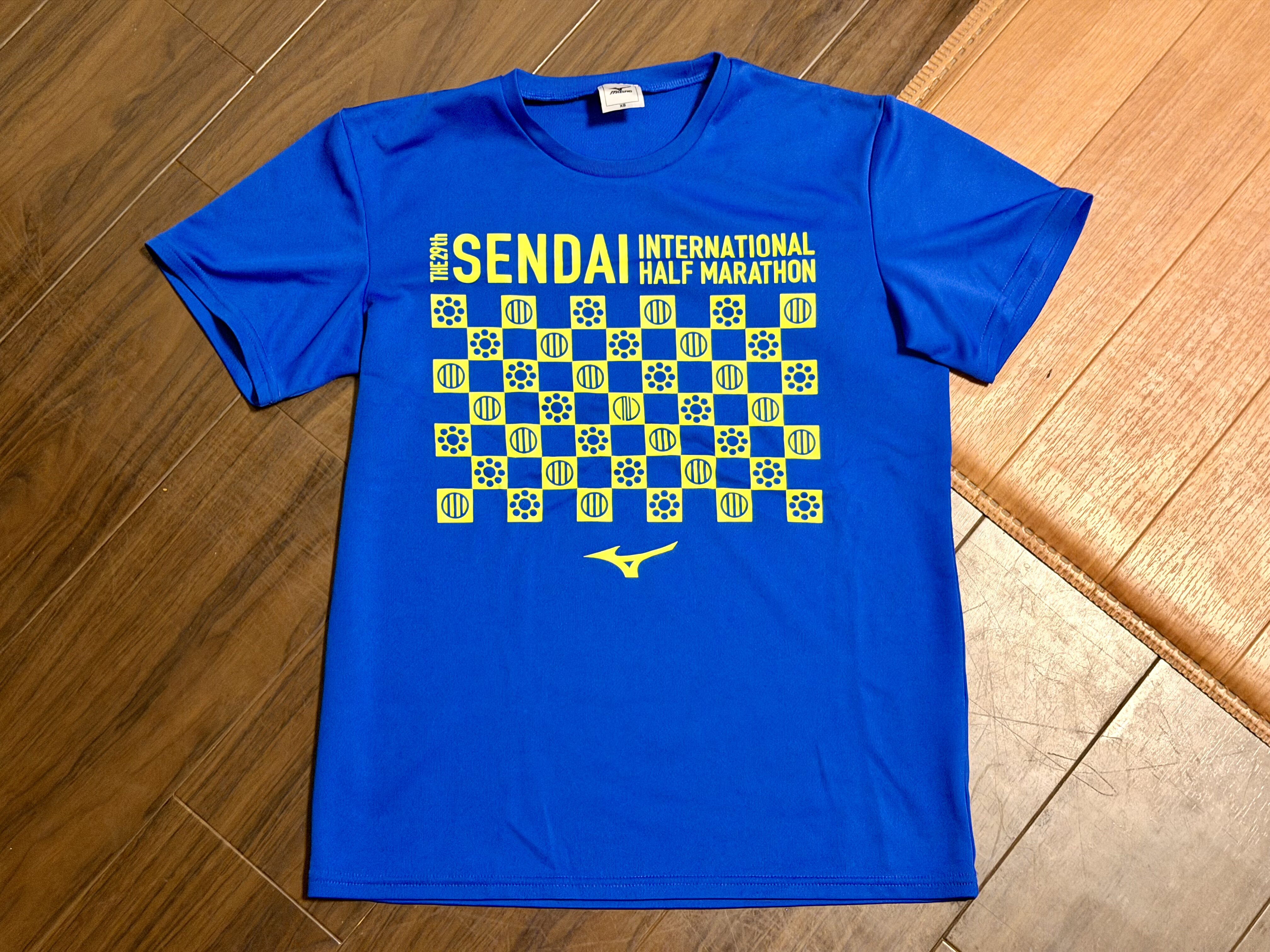 仙台国際ハーフマラソン 過去の大会Tシャツ