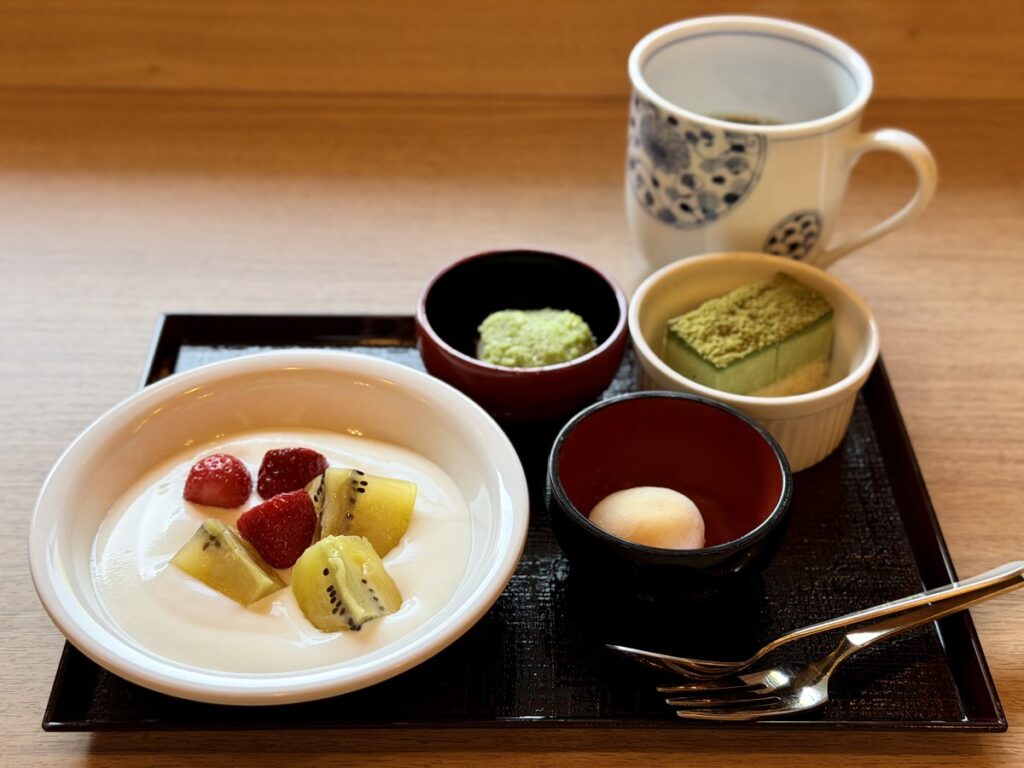御宿野乃仙台 朝食でいただいた甘味