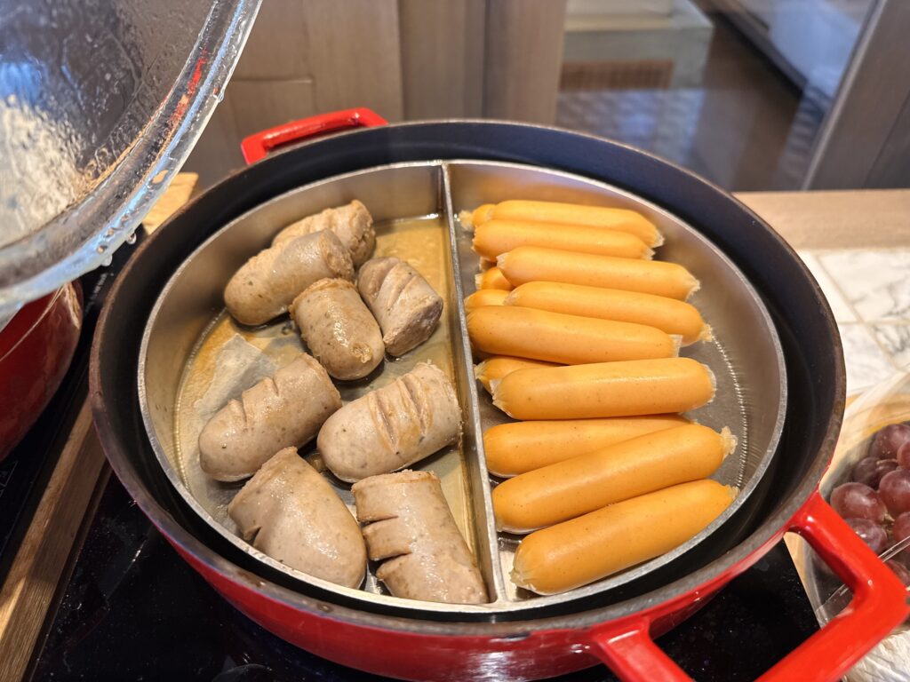 ケープファーンホテル 朝食ビュッフェ ホットミール