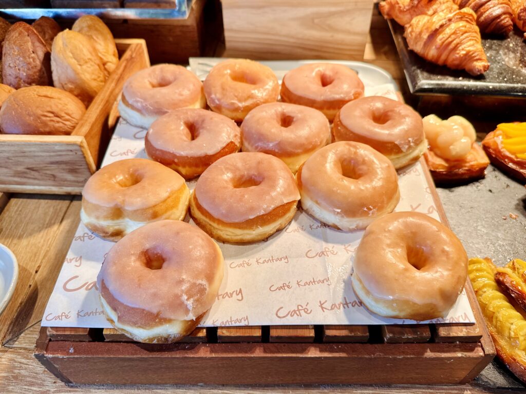 ケープファーンホテル 朝食ビュッフェ パンコーナー