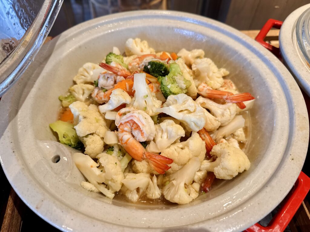 ケープファーンホテル 朝食ビュッフェ ホットミール