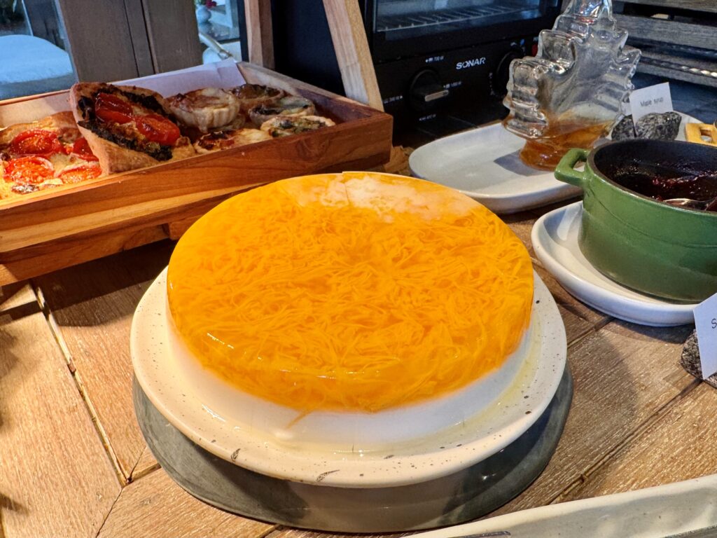 ケープファーンホテル 朝食ビュッフェ 日替わりケーキ