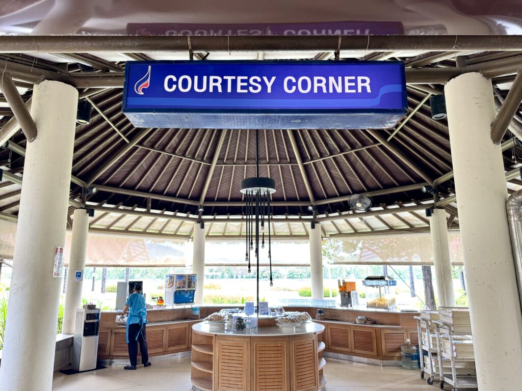 サムイ島空港 バンコクエアウェイズの無料ラウンジ