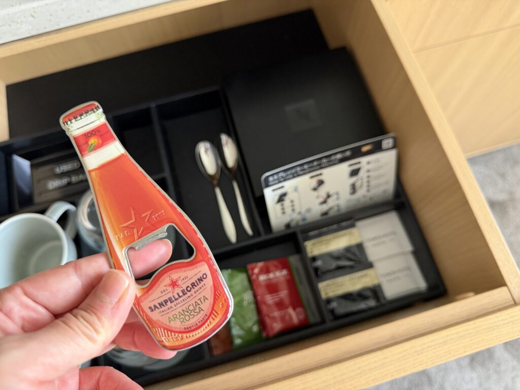 ザタワーホテルナゴヤ かわいい栓抜き