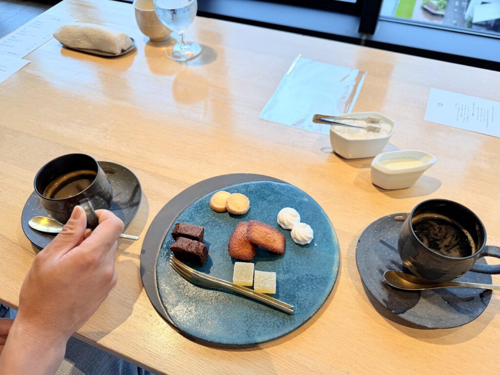 ザタワーホテルナゴヤ 朝食のコーヒーとスイーツ