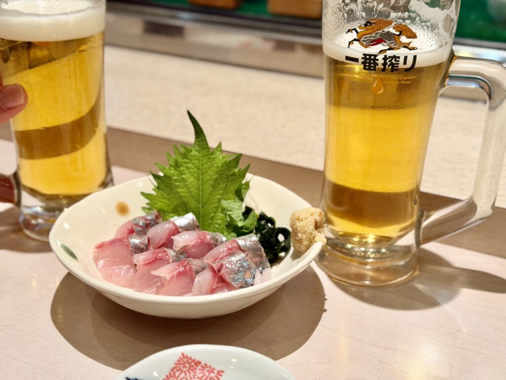 仙令鮨 鯵のお刺身