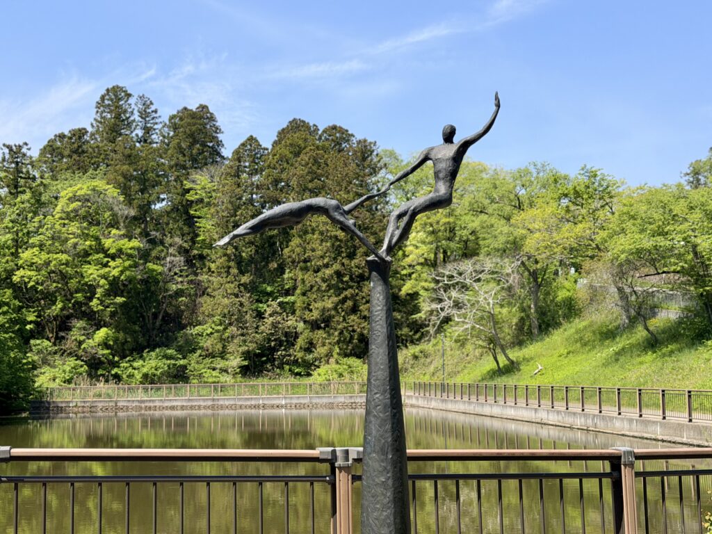 青葉山公園にある日本フィギュアスケート発祥の地
