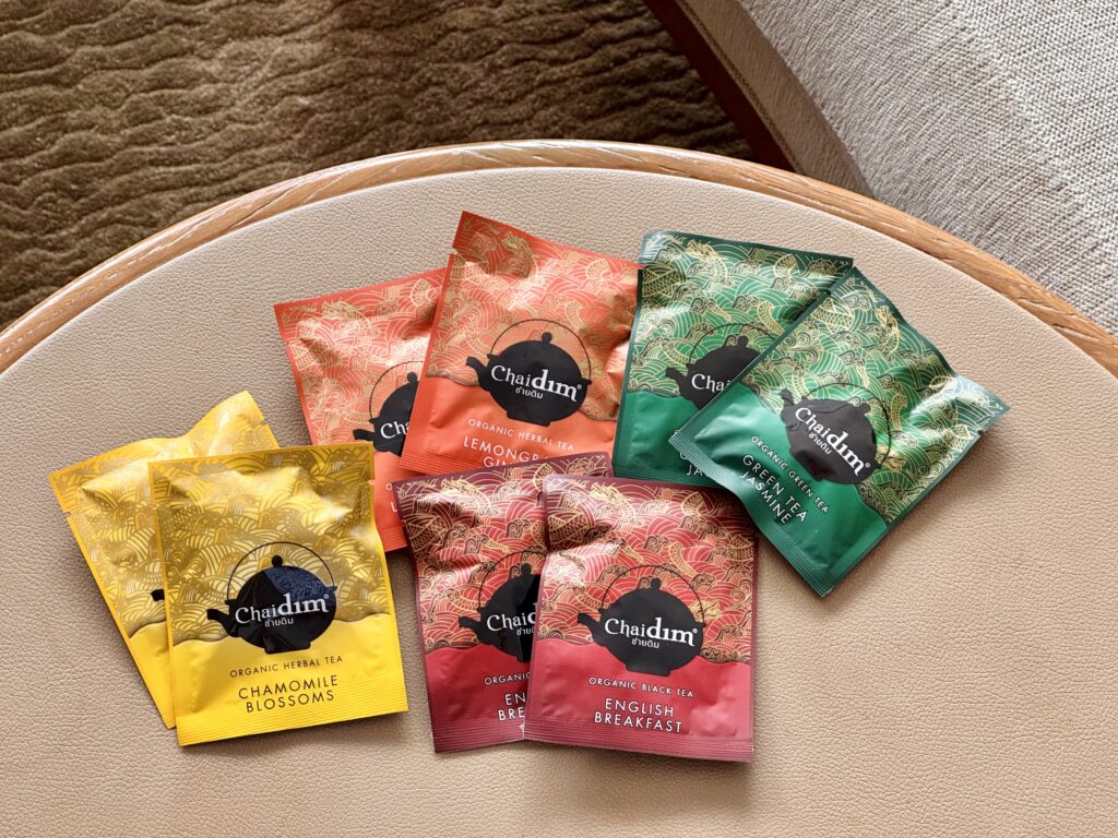 ウォルドーフアストリアバンコク ミニバー 紅茶
