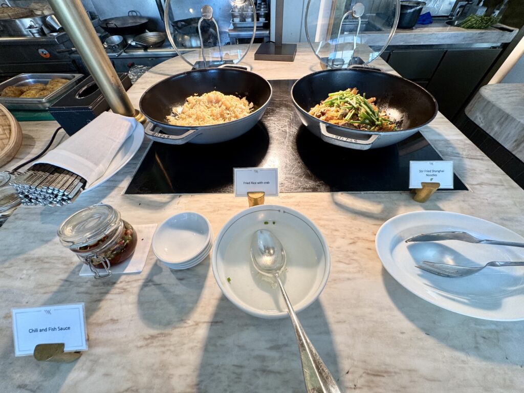 ウォルドーフアストリアバンコク 朝食 タイ料理