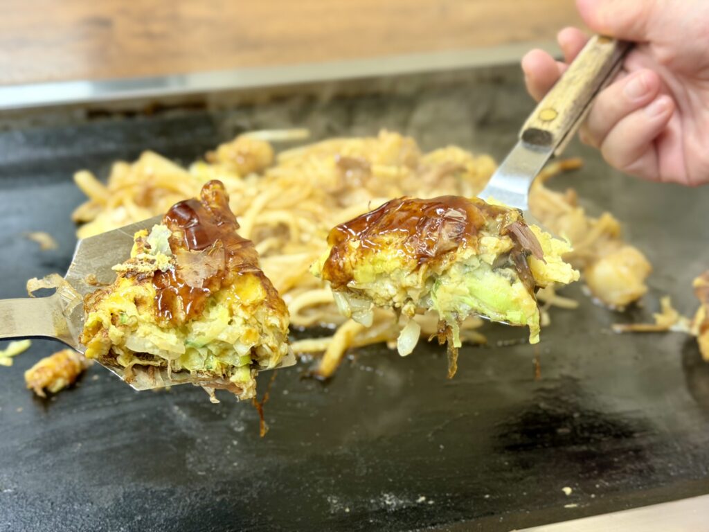岡山 お好み焼 花門S カキオコ