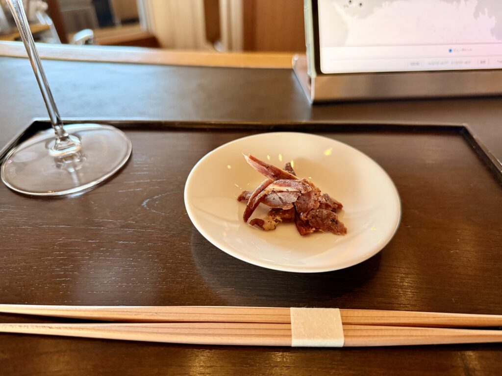 ガンツウ_一品_小豆島の熟成生ハム