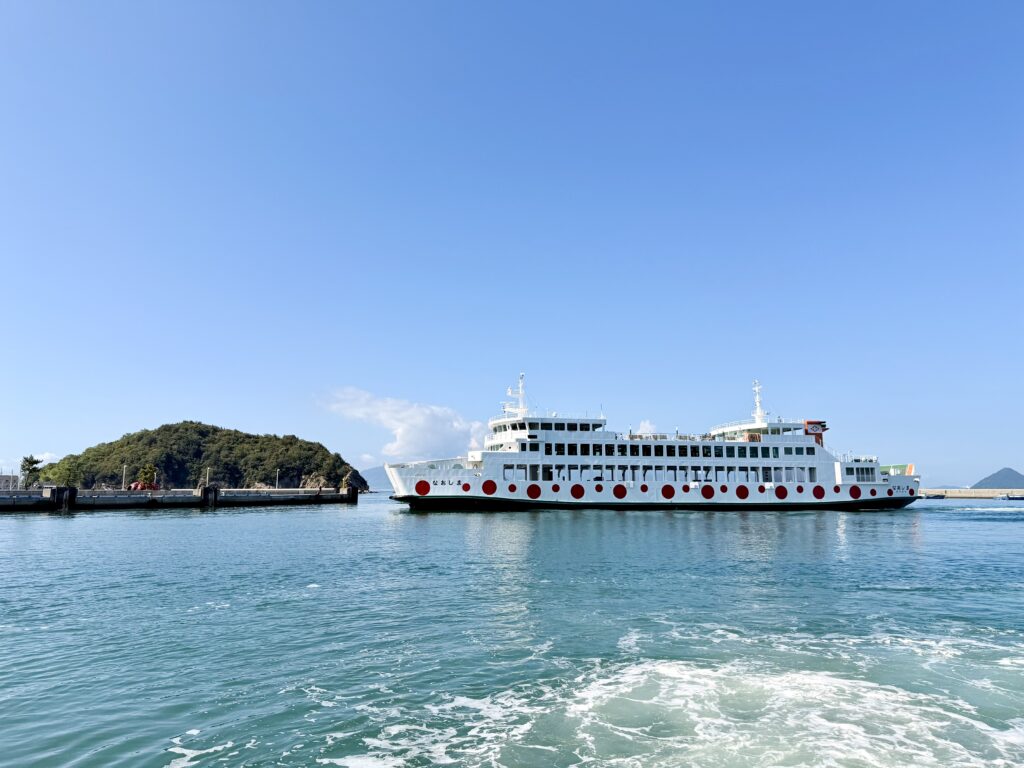 瀬戸内海_直島の連絡船