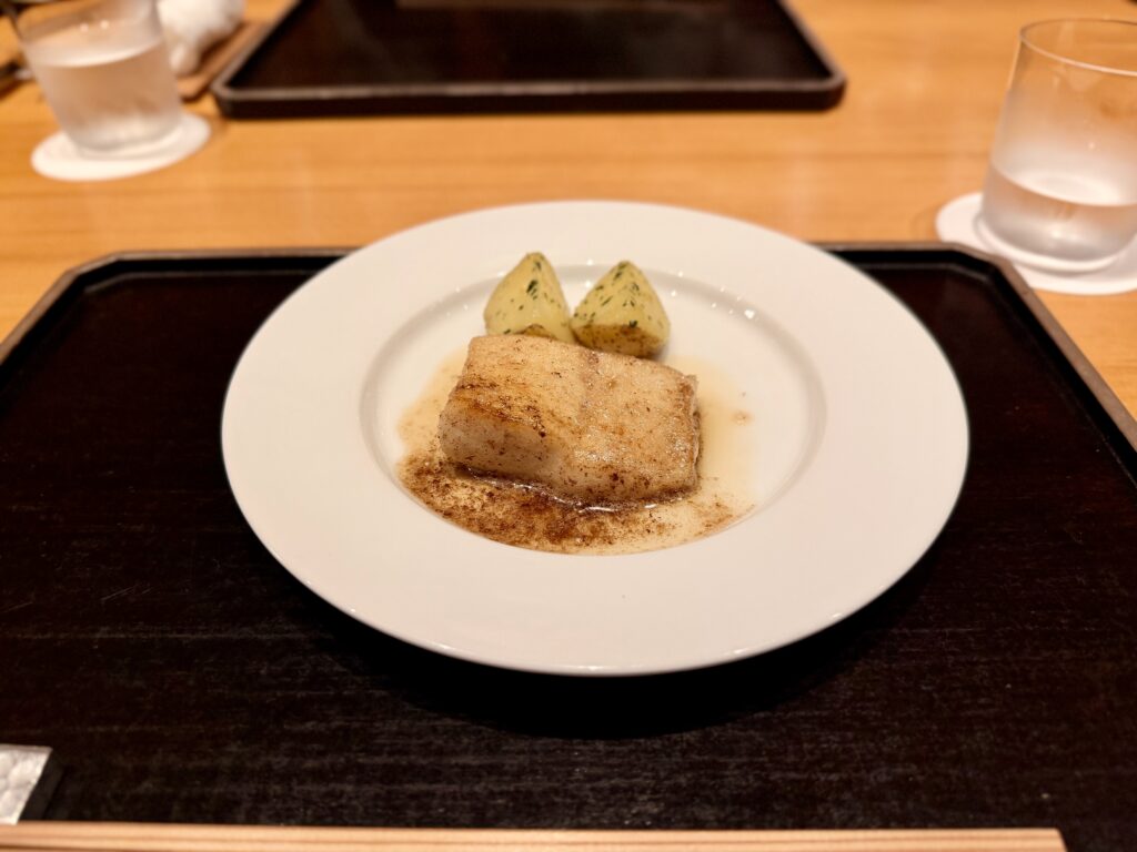 ガンツウ_夕食_ムニエル
