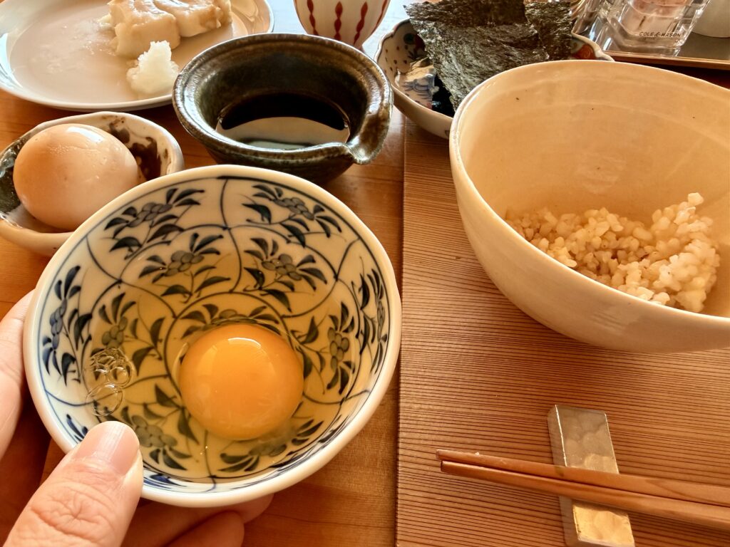 guntû（ガンツウ）_朝食_生卵