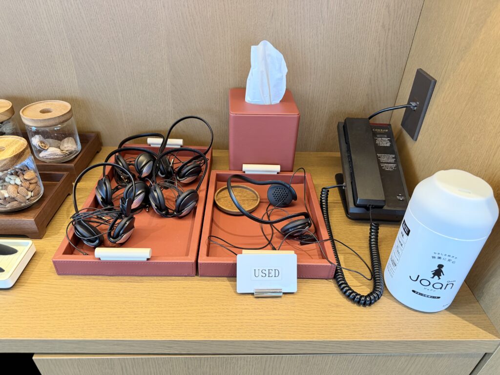 コンラッド名古屋_フィットネスセンター_イヤホン
