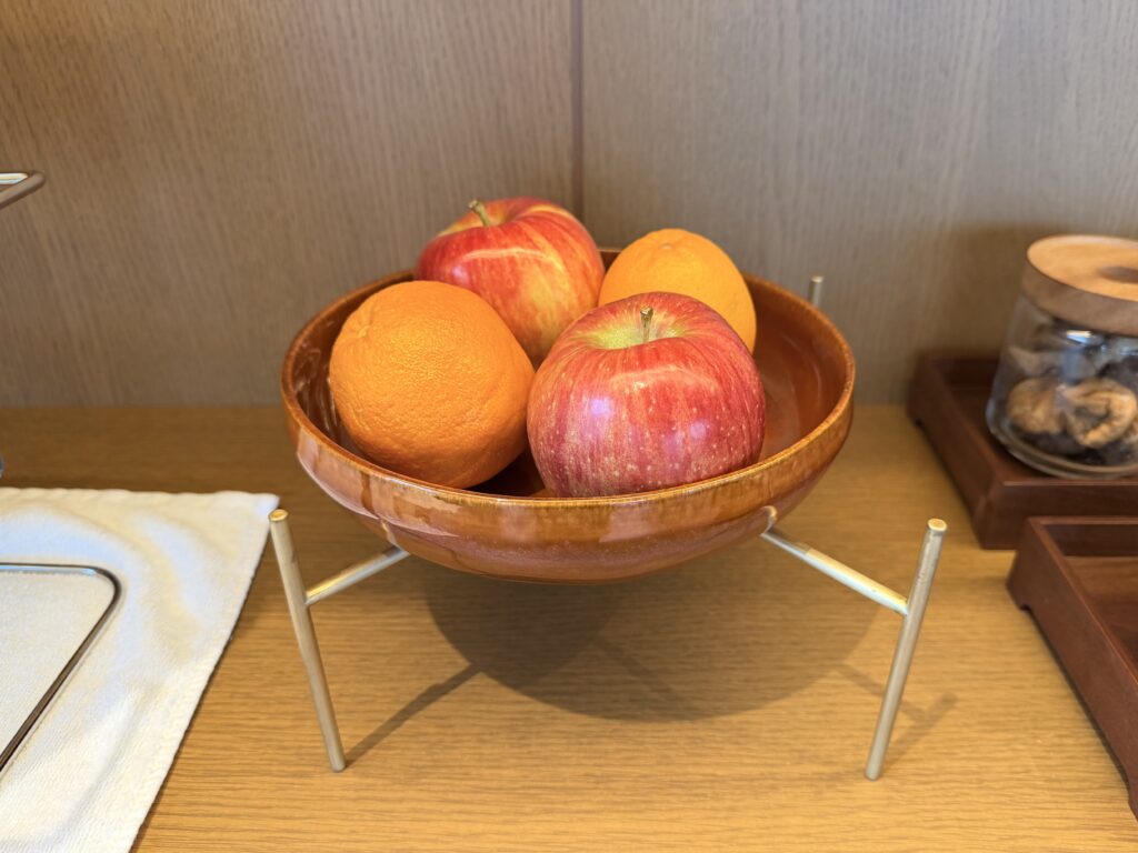 コンラッド名古屋_フィットネスセンター_フルーツ