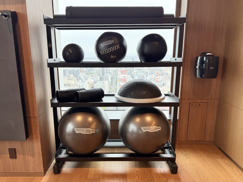 コンラッド名古屋_フィットネスセンター_バランスボール類