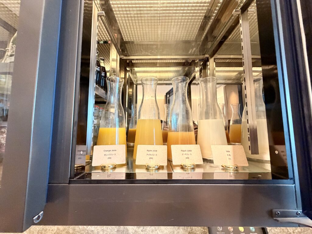 コンラッド名古屋_エグゼクティブラウンジ_フレッシュドリンク
