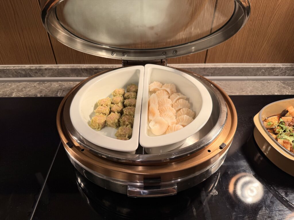 コンラッド名古屋_イブニングカクテル_焼売と蒸し餃子