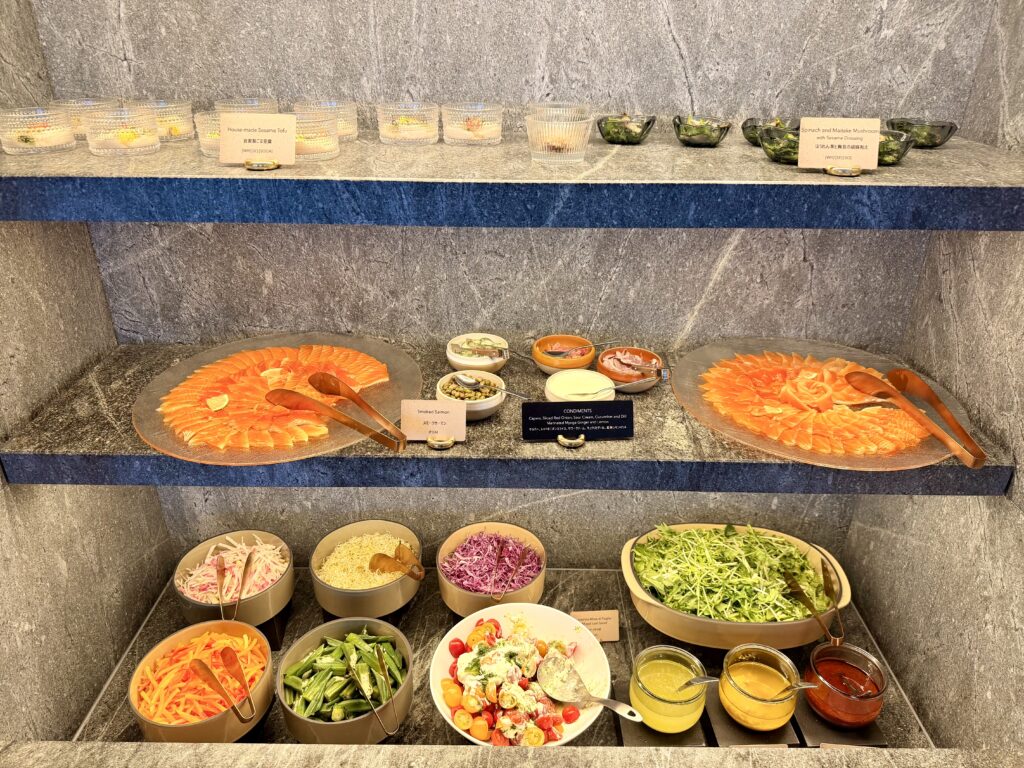 コンラッド名古屋_朝食_サラダコーナー