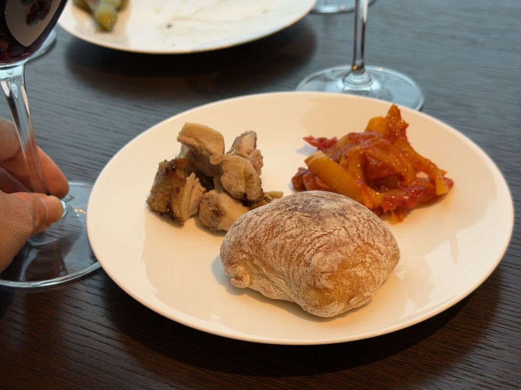 コンラッド名古屋_エグゼクティブラウンジ_イブニングカクテル_食べたもの