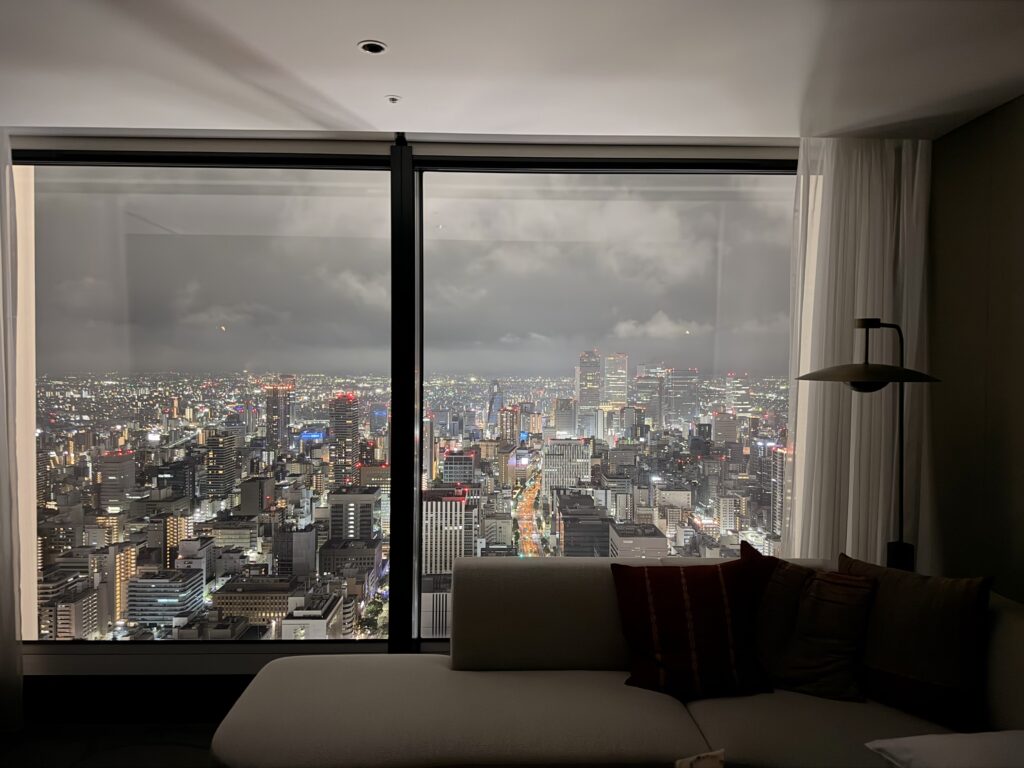 コンラッド名古屋_客室からの夜景