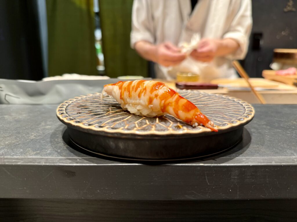 立ち食い寿司極_車海老