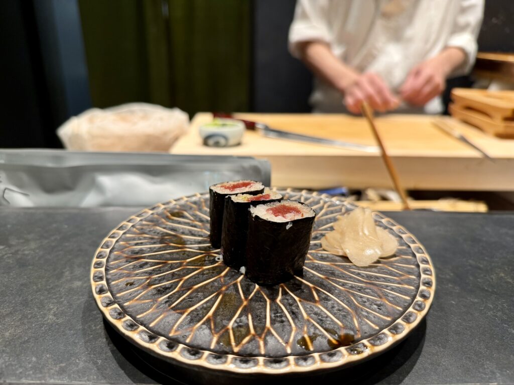 立ち食い寿司極_鉄火巻き