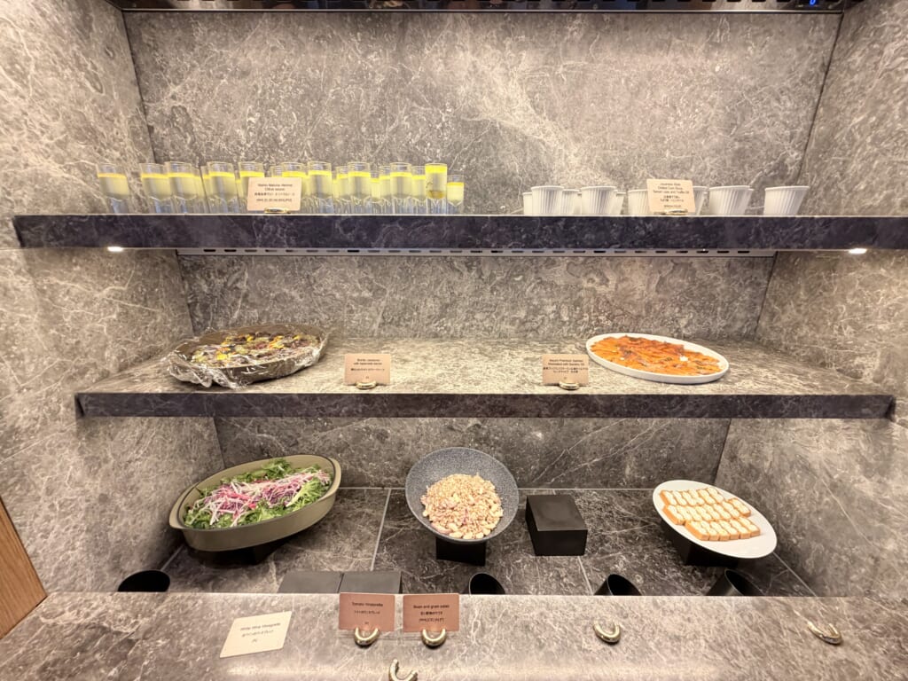 コンラッド名古屋_イブニングカクテル_冷菜コーナー
